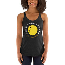 Load image into Gallery viewer, HOLD YOUR BREATH Women's Racerback Tank - Black